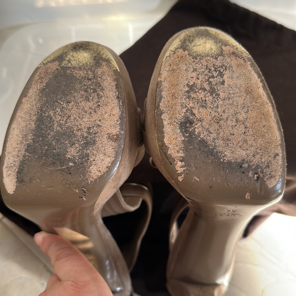 Gucci nude platform 4 1/2”. Size 38​​​​​​​​​​​​​​​​ - Picture 8 of 8